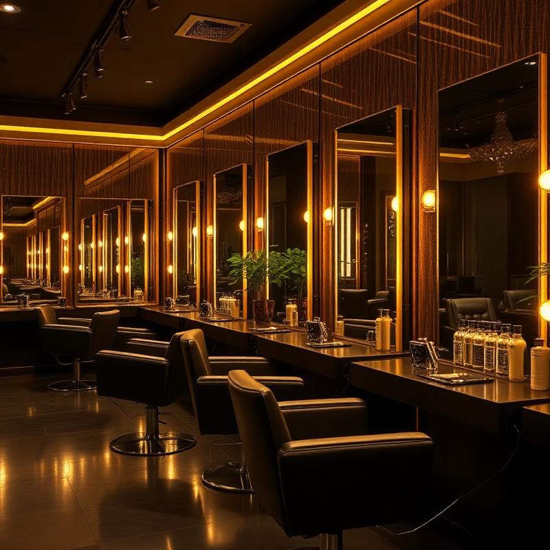Premium salon interior